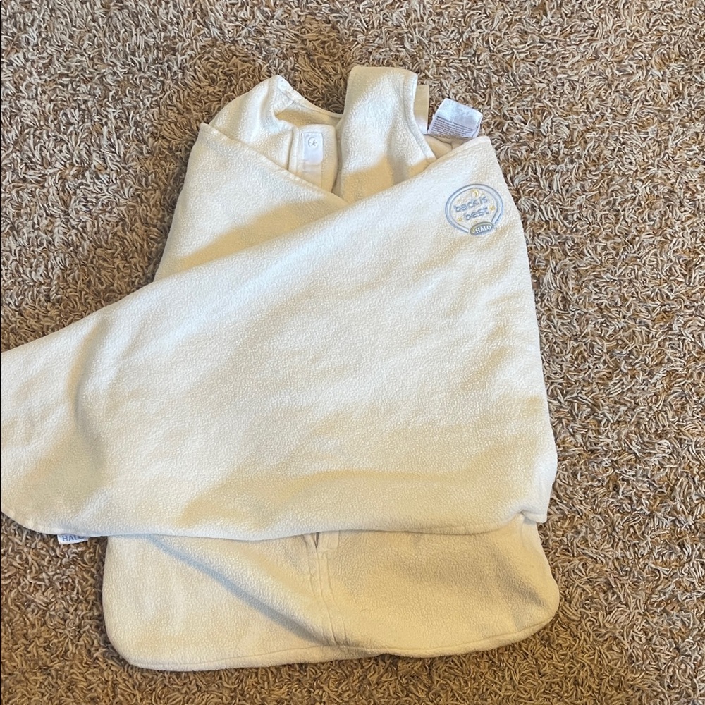 Halo Cream Baby Swaddle